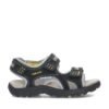 GEOX J S STRADA B - Black/Yellow