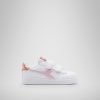 Diadora Sneaker Κορίτσι PS - White/Raspberry Sorbet