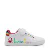 Benetton Swiftly Λευκό-Φούξια