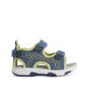 GEOX Πέδιλο για μικρά αγοράκια - Multy Light Blue-Lime