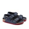 Birkenstock Milano Kinder - Desert Soil Blue Red