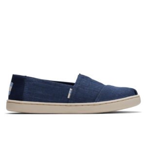 MAJOLICA Blue - CROSSHATCH Linen (Youth Classic)
