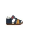 Geox Παπουτσοπέδιλο για αγόρια - Macchia Navy/DK Yellow