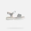 Geox Coralie Silver Πέδιλα για κορίτσια