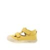 NATURINO PUFFY Yellow Ανατομικά, δερμάτινα παπουτσοπέδιλα για τα πρώτα βήματα