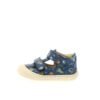 NATURINO Puffy Rex Azure Ανατομικά, δερμάτινα παπουτσοπέδιλα για τα πρώτα βήματα
