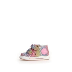 FALCOTTO Michael Glitter Multicolor Ανατομικά παπουτσάκια για μικρά κορίτσια