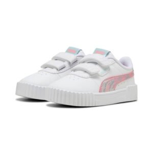 PUMA Carina3.0 Space Belle Λευκά Sneakers για μικρά κορίτσια