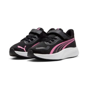 PUMA Pounce Lite Black/Pink Αθλητικά παπούτσια για κορίτσια