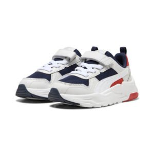 PUMA Trinity Navy/White/Gray/Red Αθλητικά παπούτσια για αγόρια