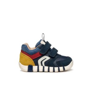 GEOX Iuopidoo Navy/Dk Red Παπουτσάκια για τα πρώτα βήματα