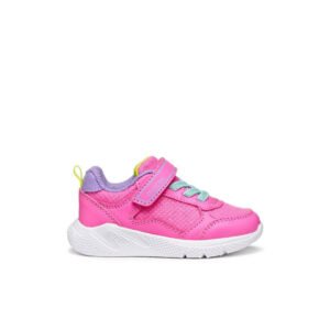 GEOX Sprintye Fluo Fuchsia/Dk Lila Αθλητικά παπούτσια για μικρά κορίτσια