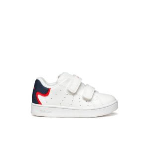 GEOX Eclyper White/Multi Sneakers για μικρά αγόρια