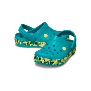 CROCS Crocband Clog Turbo Teal/Multi Glow (λάμπει στο σκοτάδι)