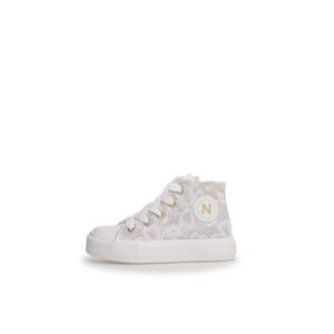 NATURINO Ylfas Λευκά ψηλά Sneakers για κορίτσια