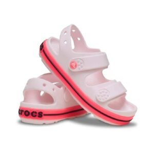 Crocband Cruiser NeonBand Sandal Bubble Ice/Pink Blast