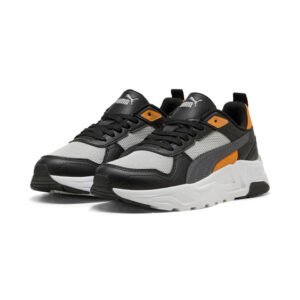 Puma Trinity Μαύρο/Γκρι Αθλητικά παπούτσια με κορδόνια