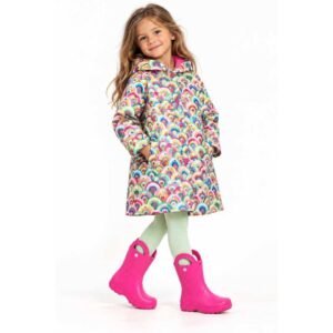 Πολύχρωμο Αδιάβροχο με Κουκούλα απο την Agatha Ruiz de la Prada