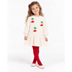 Παιδικό Φόρεμα με Κερασάκια απο την Agatha Ruiz de la Prada