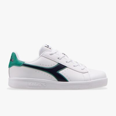 DIADORA Sneaker GAME P GS WHITE/GREEN LAKE
