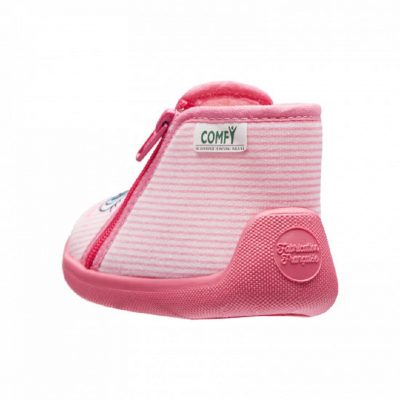Comfy Slippers Pink Face