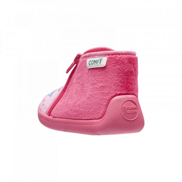 Comfy Unicorn Pink Slippers