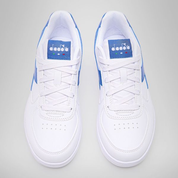 DIADORA Sneaker RAPTOR Low GS – White/Imperial Blue