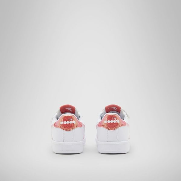 Diadora Sneaker Κορίτσι – White/Raspberry Sorbet