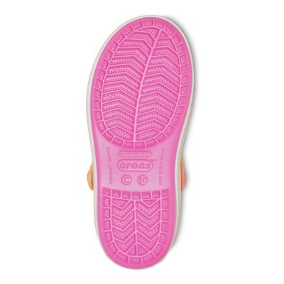 CROCS Crocband Sandal Electric Pink/Cantaloupe