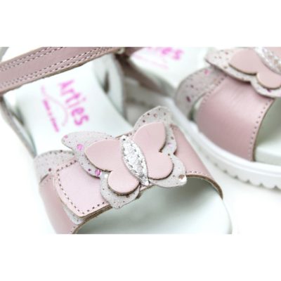 Arties Rosalie Pink Sandals for girls