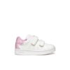 GEOX Eclyper White/Pink Sneakers για μικρά κορίτσια
