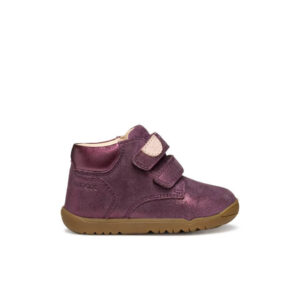 GEOX Macchia Dk Violet - Ανατομικά παπουτσάκια για τα πρώτα βήματα για κορίτσια