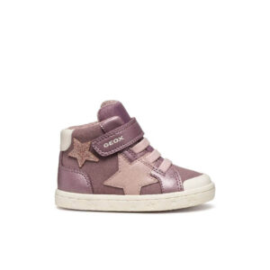GEOX Gisli Dk Pink Χαμηλά μποτάκια για μικρά κορίτσια