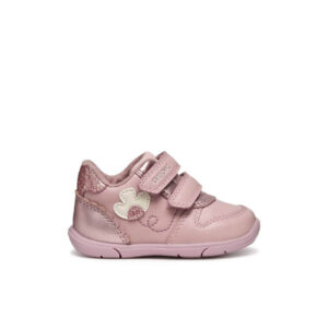 GEOX Zapito Old Rose - Ανατομικά, αθλητικά παπούτσια για τα πρώτα βήματα, για μικρά κορίτσια