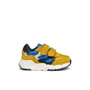 GEOX Flexyper Ochre/Yellow Sneakers για μικρά αγόρια