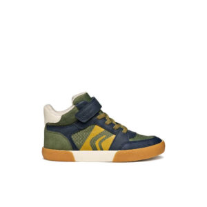 GEOX Gisli Military/Navy Χαμηλά μποτάκια για αγόρια