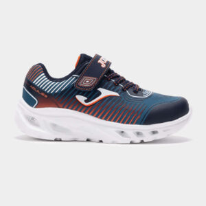 JOMA Aquiles Navy/Orange Αθλητικά παπούτσια με φωτάκια για αγόρια