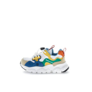 FLOWER MOUNTAIN Yamano Milk/Navy/Green Αθλητικά παπούτσια για παιδιά