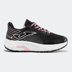 JOMA Super Cross Black/Pink αθλητικά παπούτσια για κορίτσια με κορδόνια