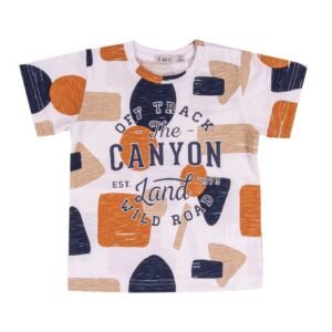 EMC Παιδικό μπλουζάκι από 100% βαμβάκι "The Canyon Land"