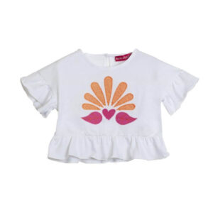 Agatha Ruiz De La Prada λευκή μπλούζα με σχέδιο