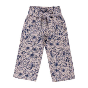 EMC Παντελόνα με φιόγκο για κορίτσια από 100% λινό