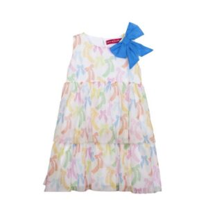 Φόρεμα με επένδυση και σχέδιο με φιόγκους της Agatha Ruiz De La Prada