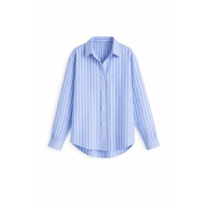 Πουκάμισο για κορίτσια σε ριγέ γαλάζιο-άσπρο της Koralline girl